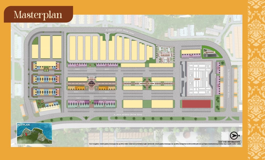 Siteplan Little Siam